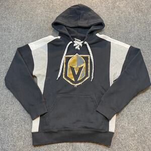 NHL las vegas golden knights hoodie sweatshirt Mens Small Black Gray